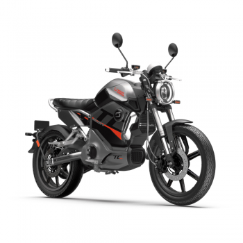 Электромотоцикл WHITE SIBERIA SUPER SOCO TC MAX (Черный-Красный)