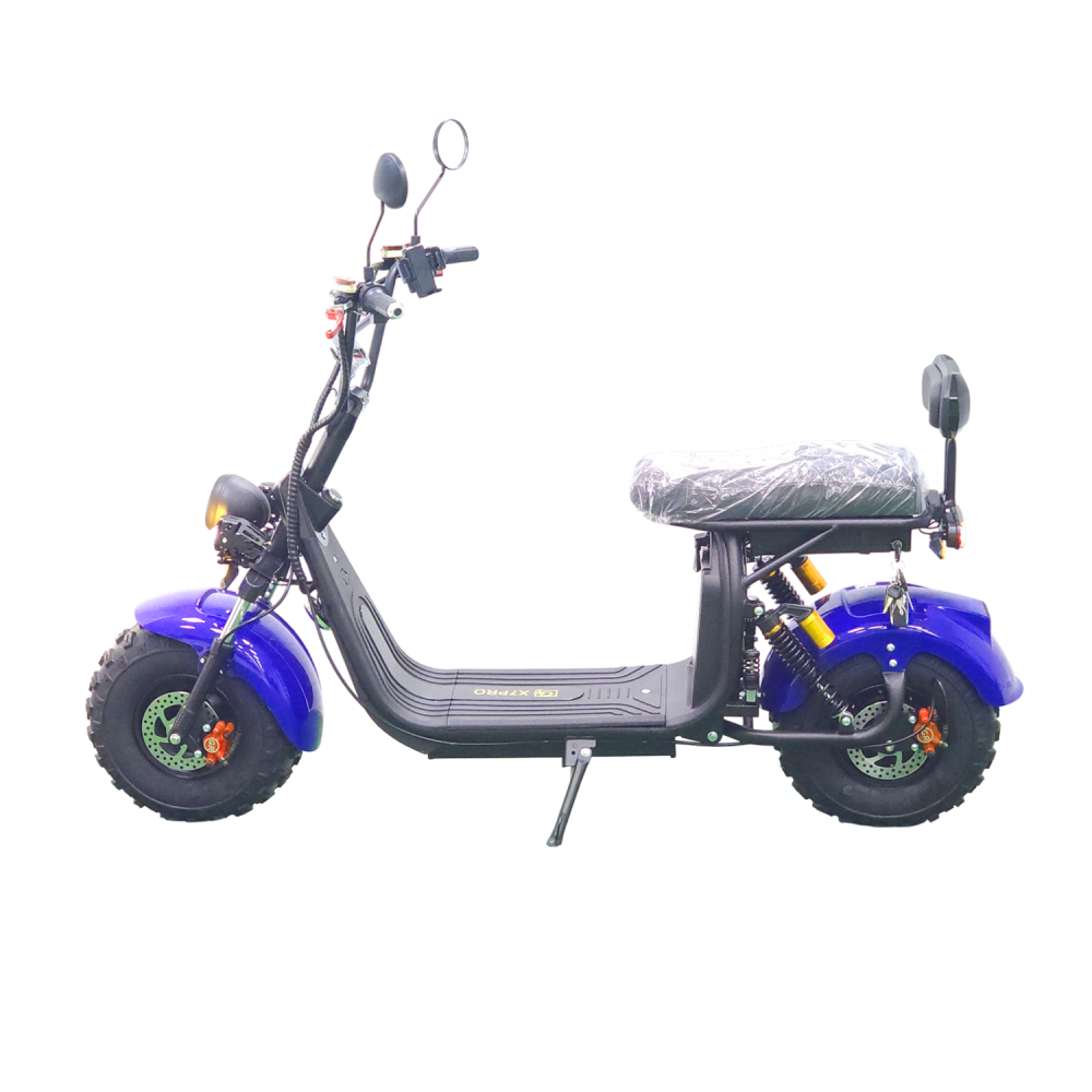 Электроскутер Citycoco GT X7 PRO Синий (2000W) Off Road 1
