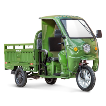 Грузовой электротрицикл Rutrike Гермес 1500 60V1200W темно-зеленый