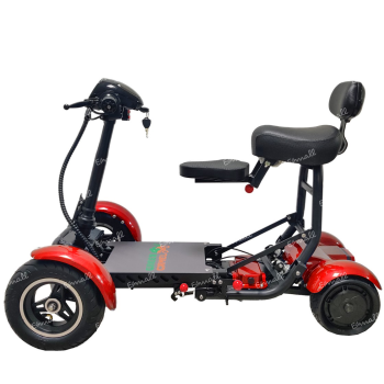 Электро трицикл GreenCamel Кольт 815 (36V 15,6Ah 2x400W) FAT красный